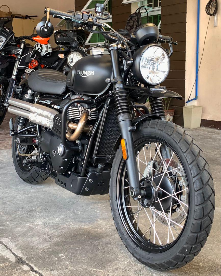 Triumph 900 hotsell scrambler 2020