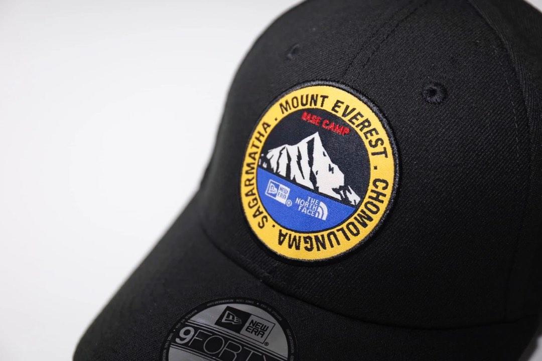 日本預訂小量new era x north face Mount Everest 雪山刺繡logo
