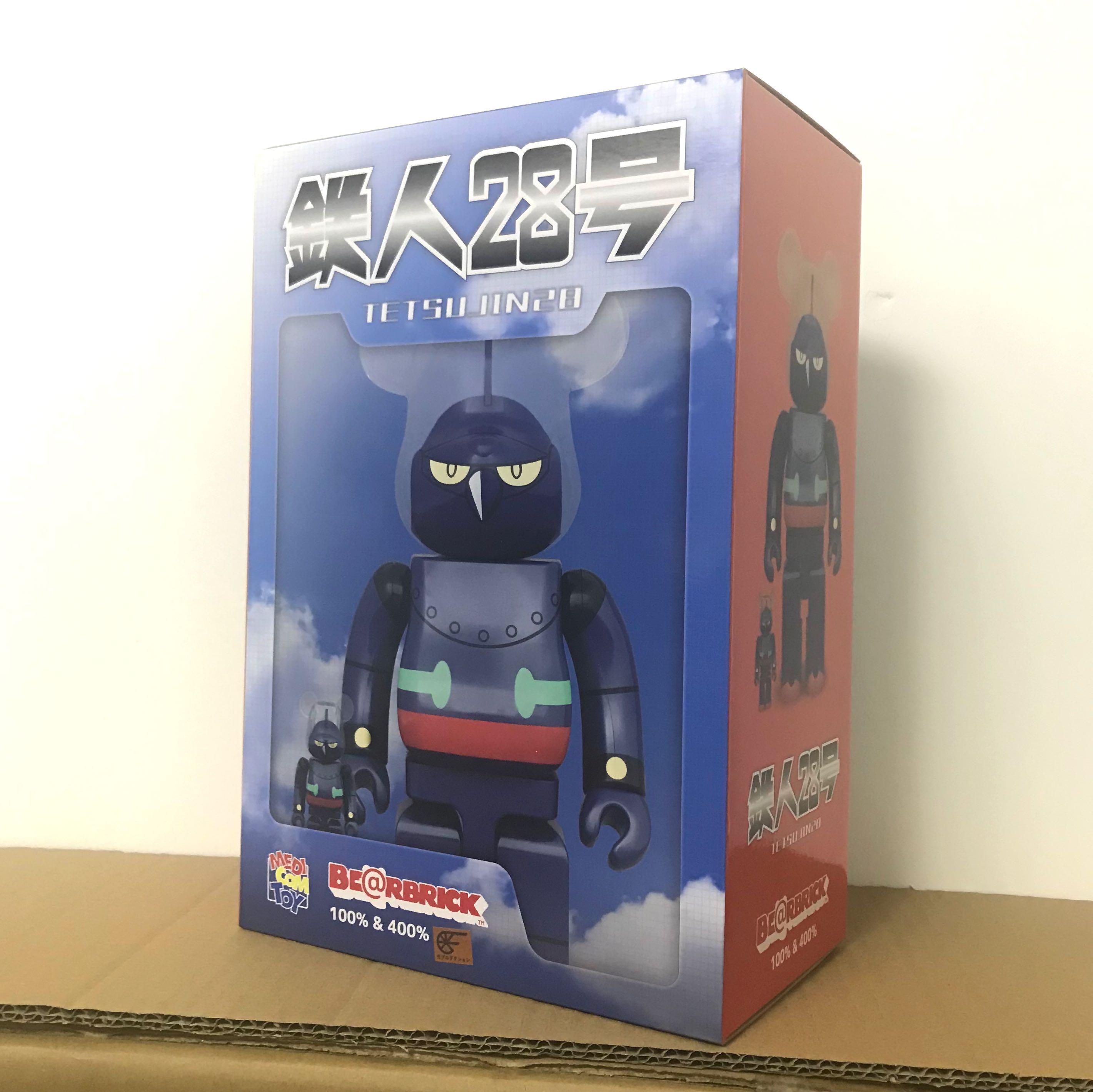 配合行情再減價?/清倉一口價賣完即止> Be@rbrick 鐵人28 鉄人28号100 