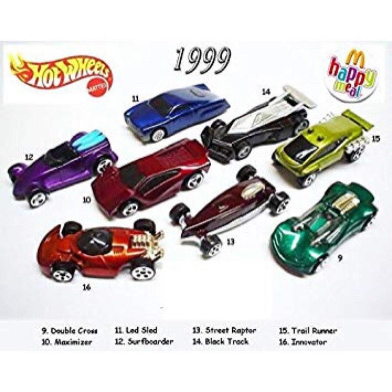 McDonalds Hot Wheels Pullback Cars Lot Of 6. Mattel Promotional