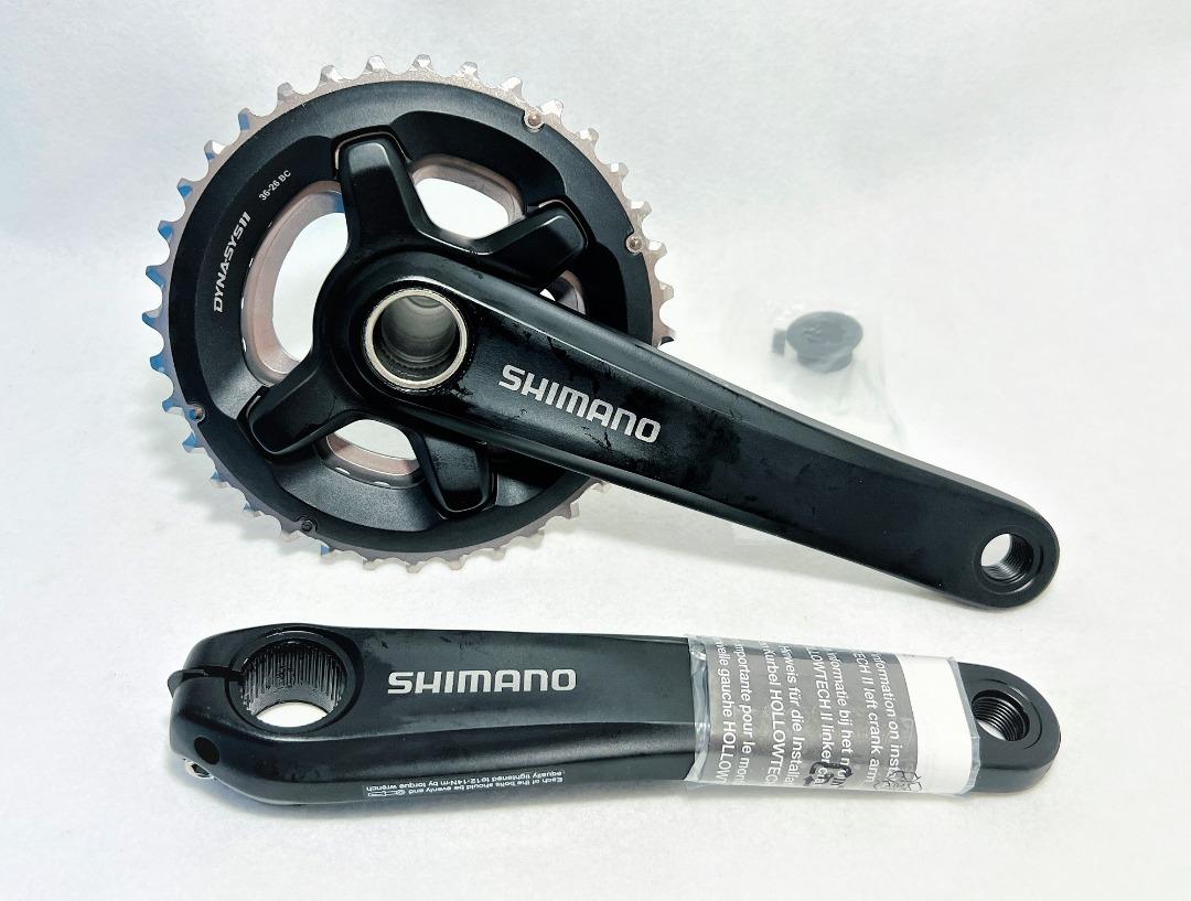 全新 SHIMANO FC-MT700 2*11速 登山車 一體式 牙盤/大盤組/齒盤 36/26T, 體育器材, 自行車及配件, 單車在旋轉拍賣