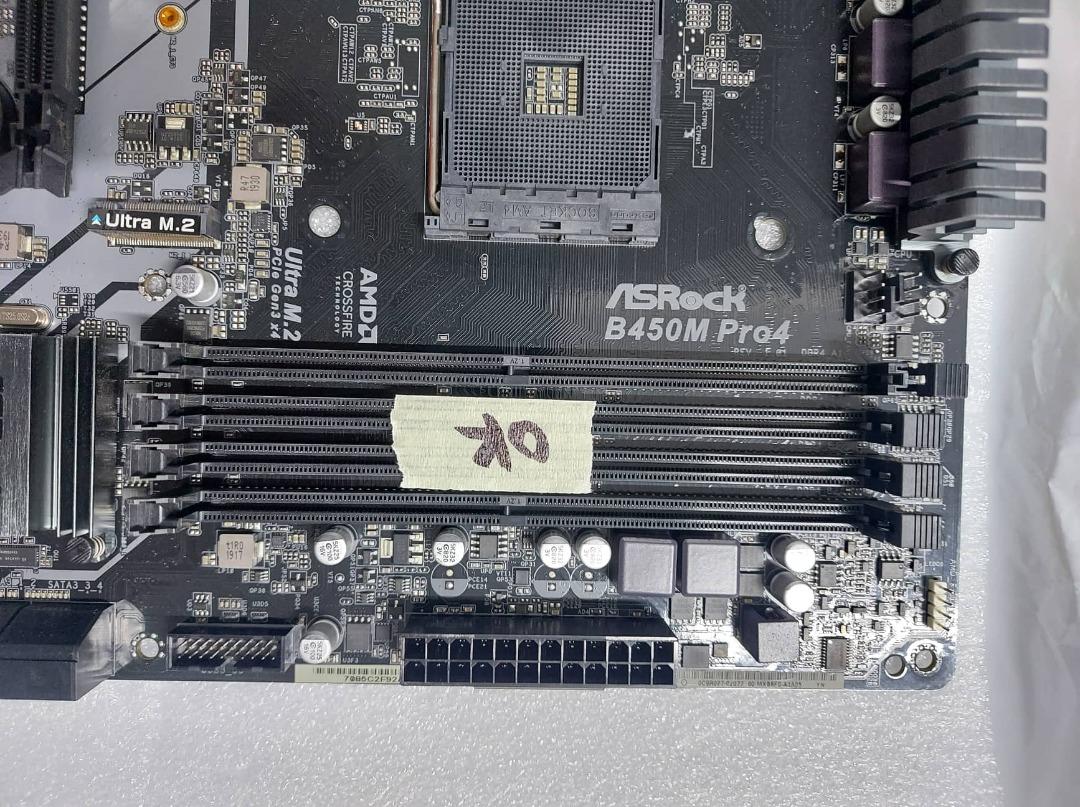 Asrock b450m pro4 ram slots best sale