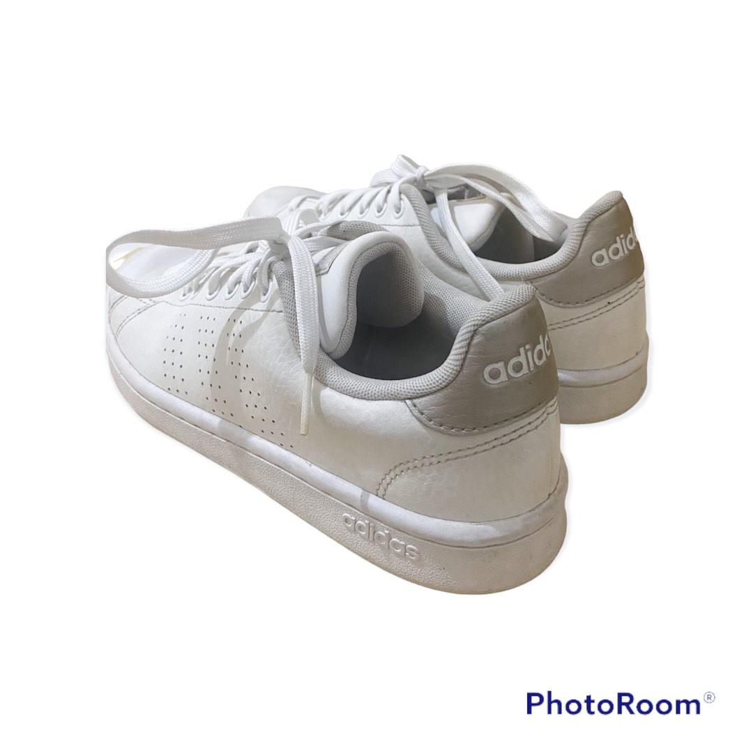 Adidas Advantage Cloudfoam Original 7.5 white sneakers