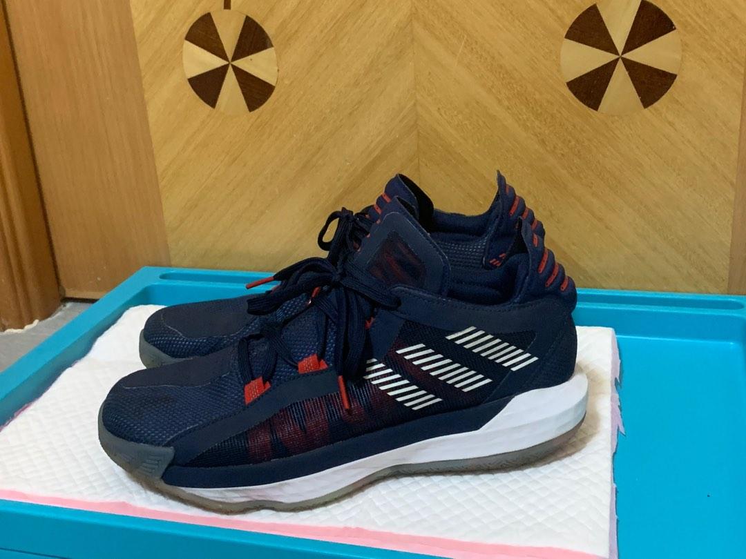 adidas dame 6 US 9, 男裝, 鞋, 波鞋 