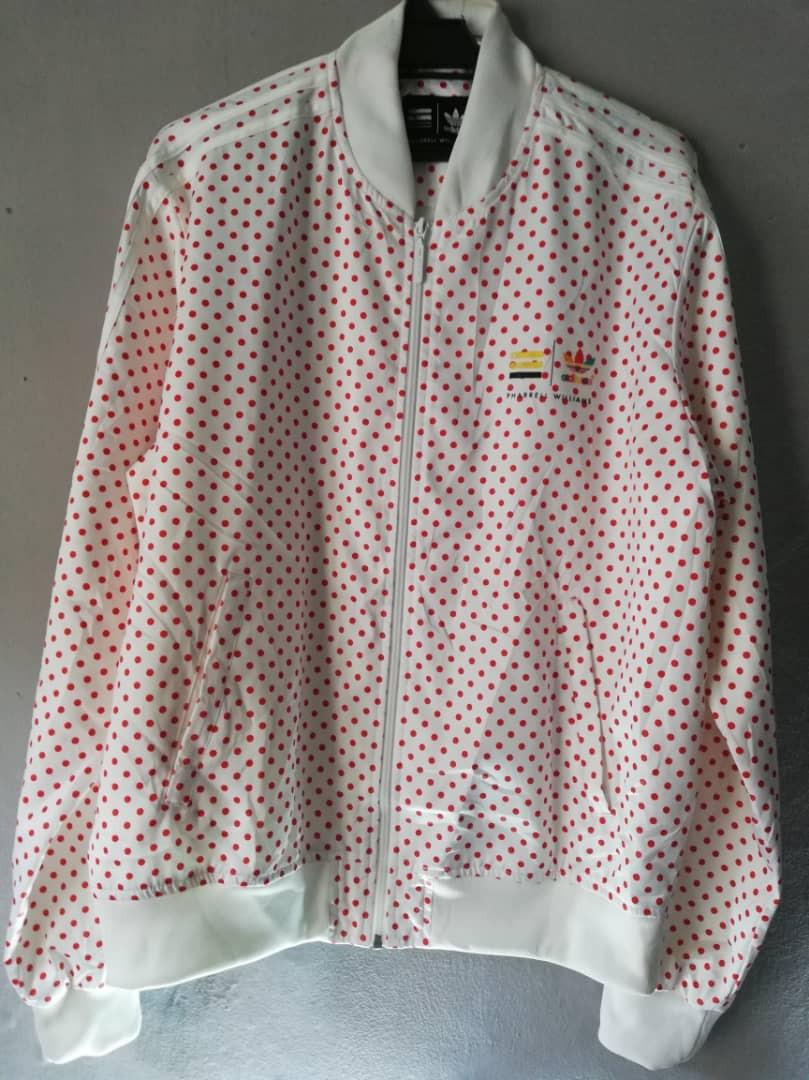 Adidas pharrell williams polka sale dot jacket