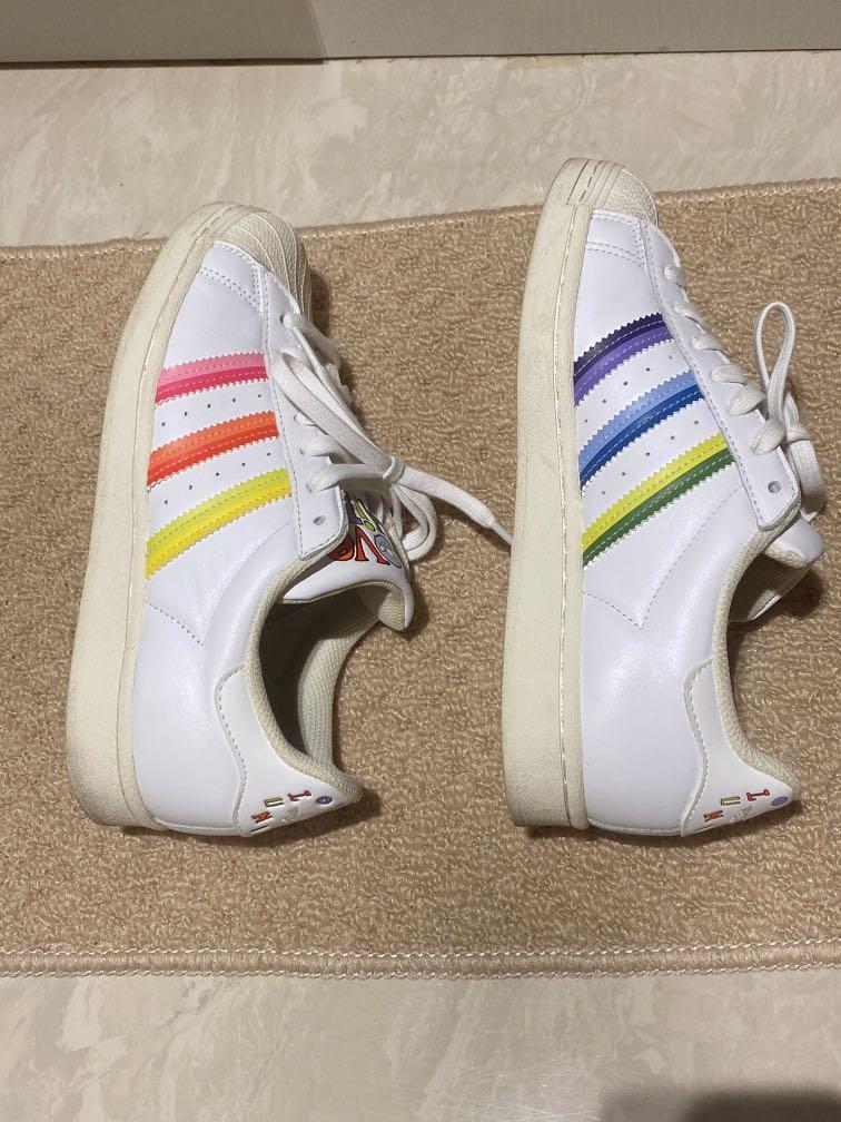 ADIDAS PRIDE SNEAKERS Women s Fashion Footwear Sneakers on
