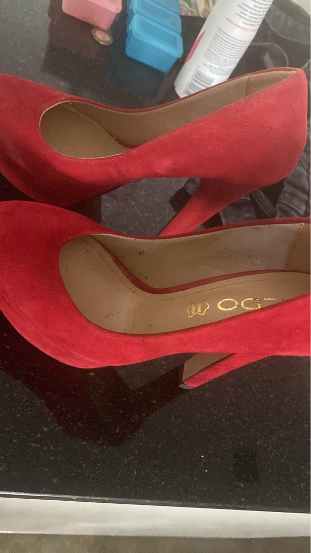 Red heels aldo on sale