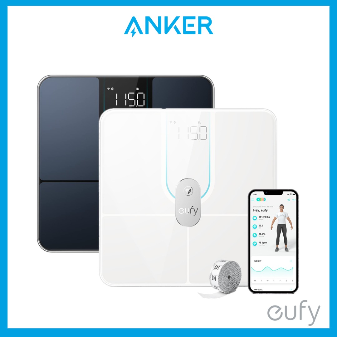 Anker eufy Smart Scale P2 Pro, Digital Bathroom Scale with WiFi