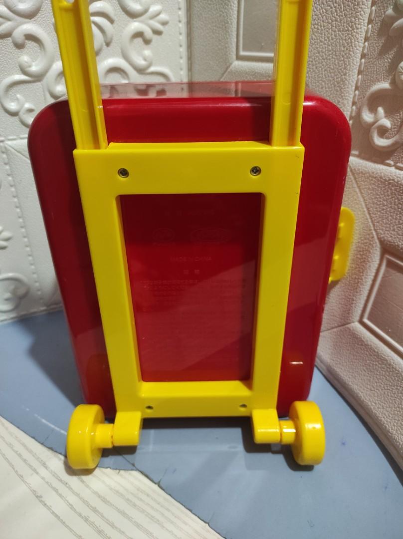 Anpanman luggage (Category: Luggage) located in Cavite. Submitted by mylittlecloud_19 (Listing ID 1180955194, Image 2). Description: Preloved Japan toys toy luggage only almost 40cm height as is where is ❗ expect sign of usage❗ manage your expectations since preloved po imus loc gcash ONLY lalamove JnT flash.