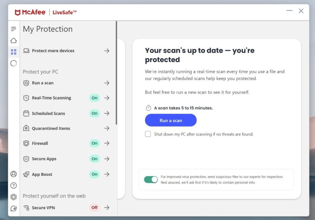 Antivirus Mcafee Livesafe, Computers & Tech, Office ...