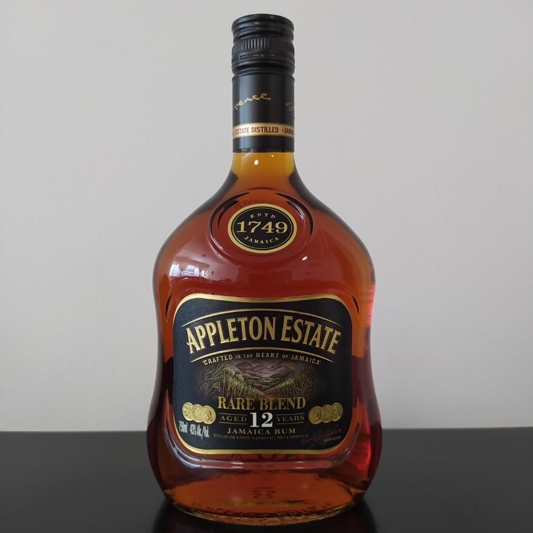 Appleton Rare Blend 12 year Jamaican rum, Food & Drinks, Alcoholic ...