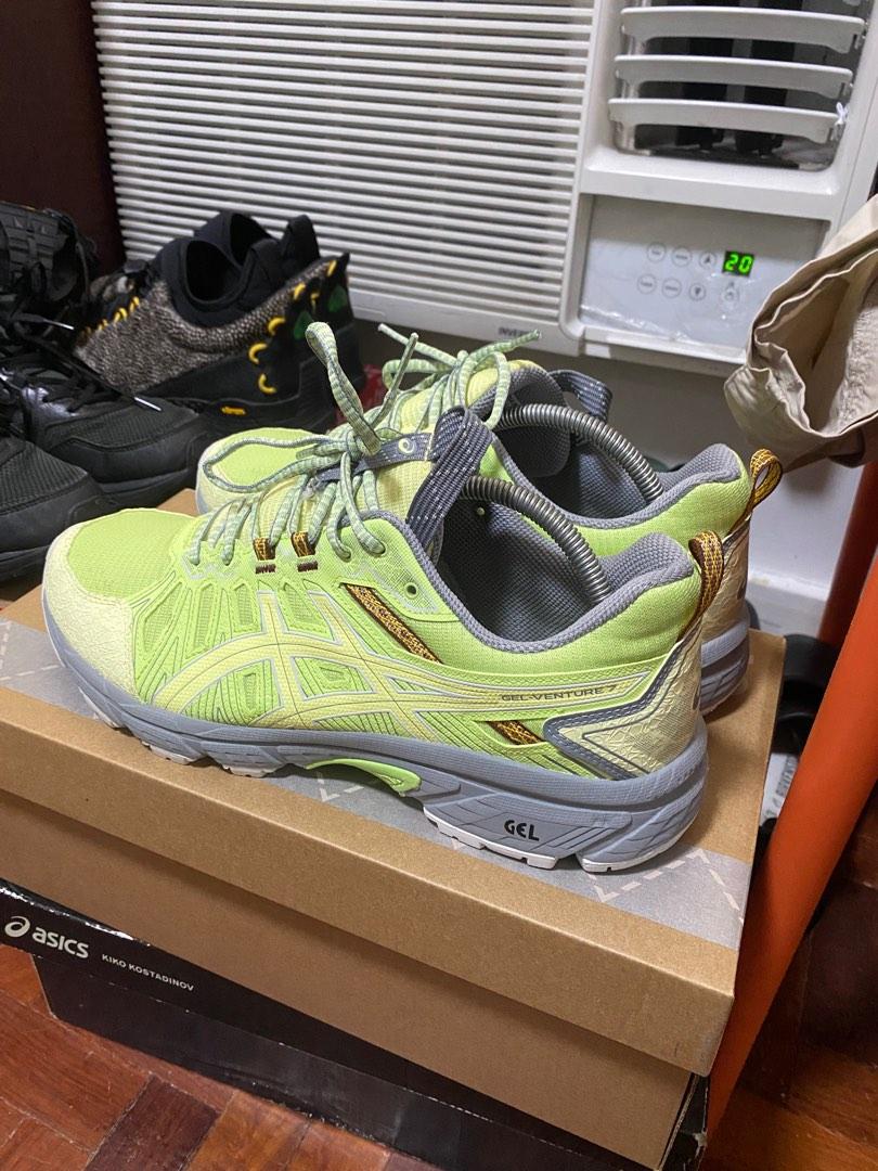 Asice Gel Venture 7 Lime Green (Kiko Kostadinov Designed), Men's Fashion, Footwear, Sneakers on