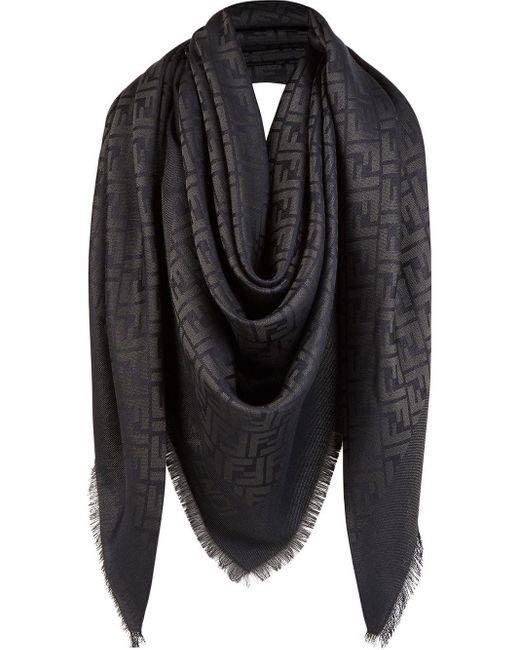 Fendi hotsell black scarf