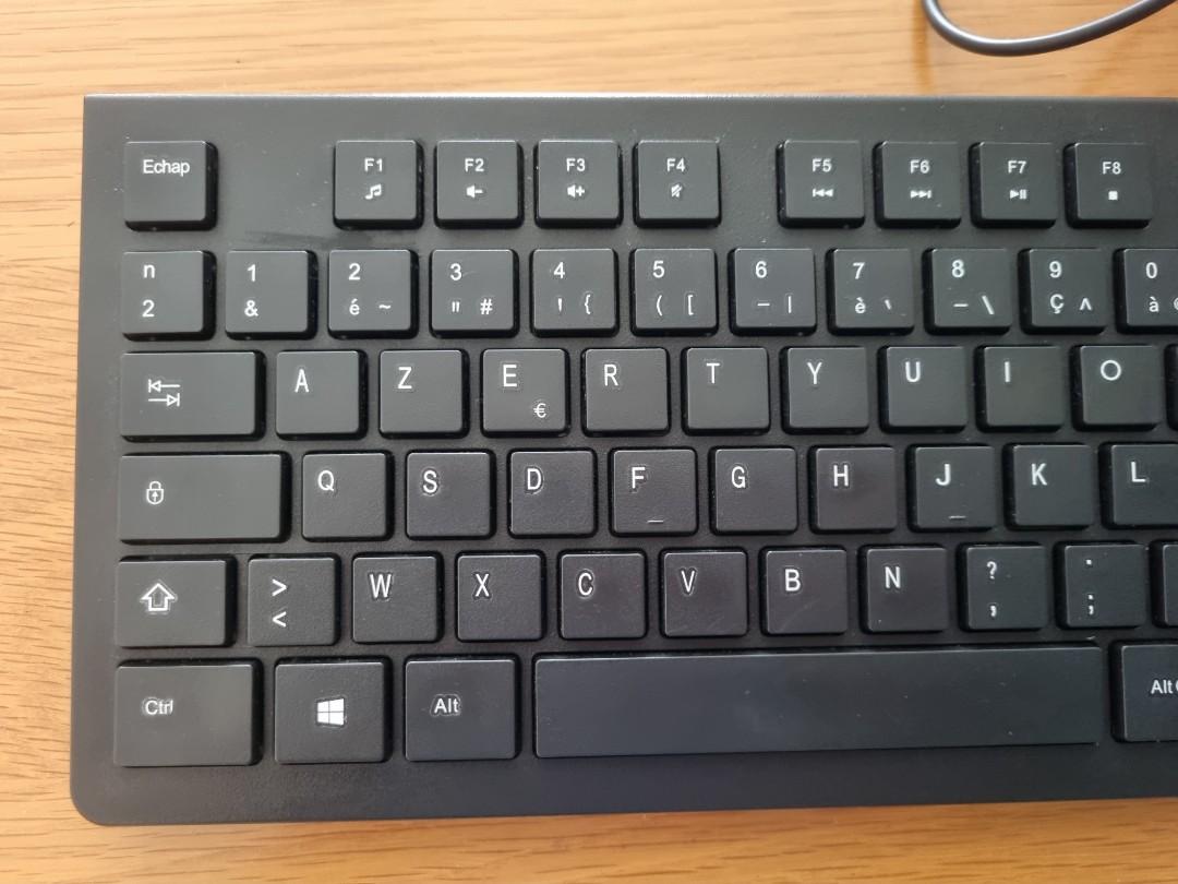 AZERTY keyboard, Computers & Tech, Parts & Accessories, Computer