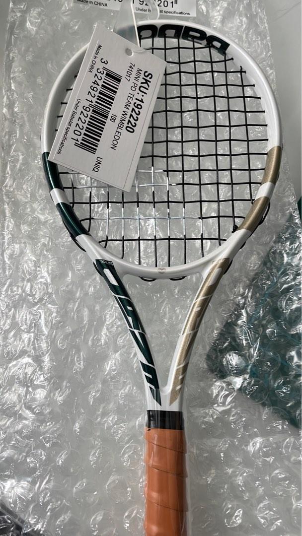 BABOLAT Tennis Pure Drive Wimbledon Mini Racquet 10 Length