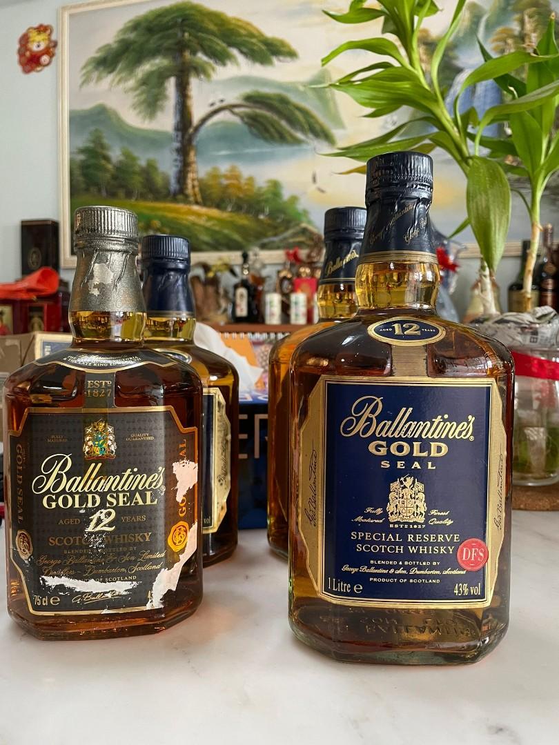 BALLANTINE'S 1 LITER $75 750ML $60, Food & Drinks, Alcoholic Beverages ...