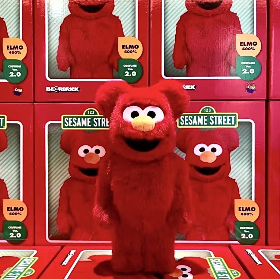 BE@RBRICK ELMO Costume Ver.2.0 1000％ | angeloawards.com