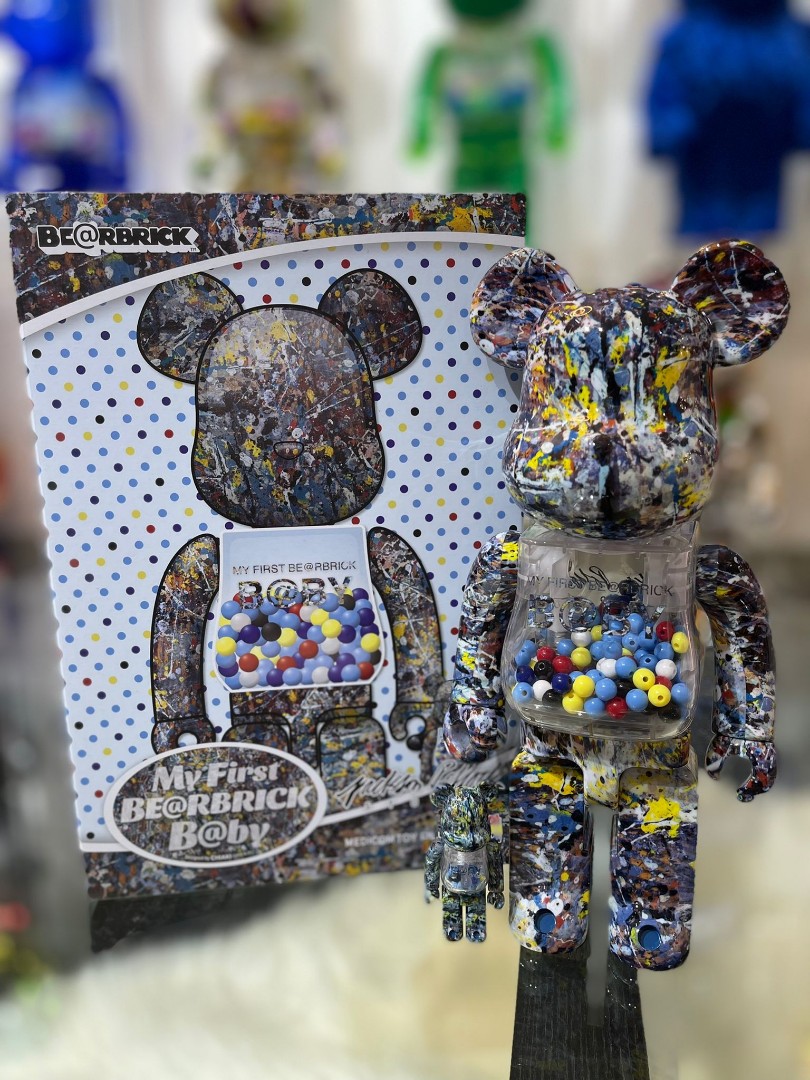 MY FIRST BE@RBRICK B@BY Jackson Pollock ...
