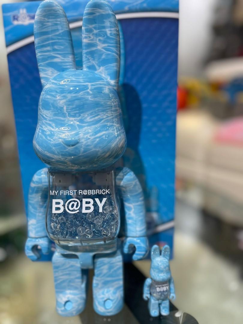 BE@RBRICK MY FIRST WATER CREST NY@BRICK 100% + 400% SET, 興趣及