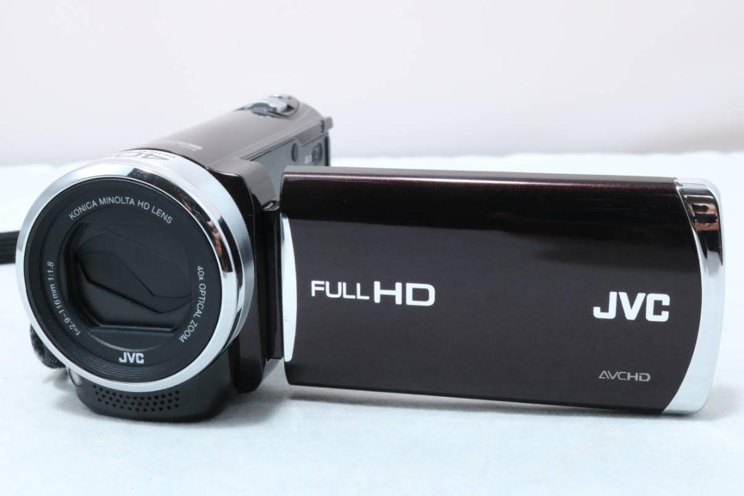 [BMC] JVC Everio GZE225T (40X Optical Zoom) FHD Camcorder (used
