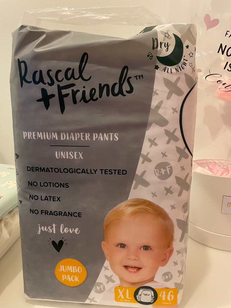 BN XL Rascal + Friends diapers pants, Babies & Kids, Bathing & Changing