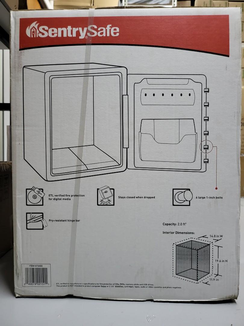 BNIB SENTRYSAFE (SFW205GPC), Furniture & Home Living, Security & Locks