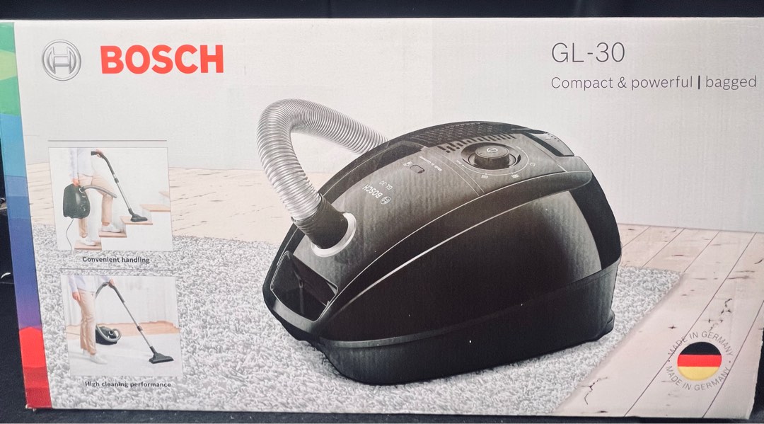 Bosch Bagged Vacuum Cleaner GL30 (Made in Germany), TV & Home