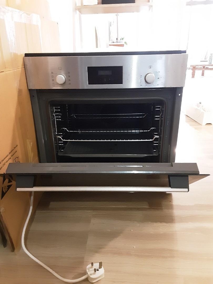 beko oif22300x electric single oven in stainless steel