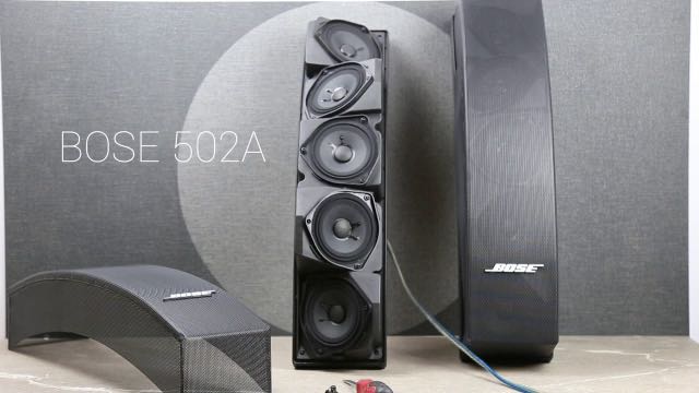Bose 502A 502C package Audio Soundbars Speakers Amplifiers