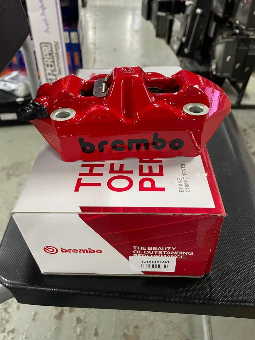 Brembo M4 calipers red xmax aerox sniper yamaha, Motorcycles