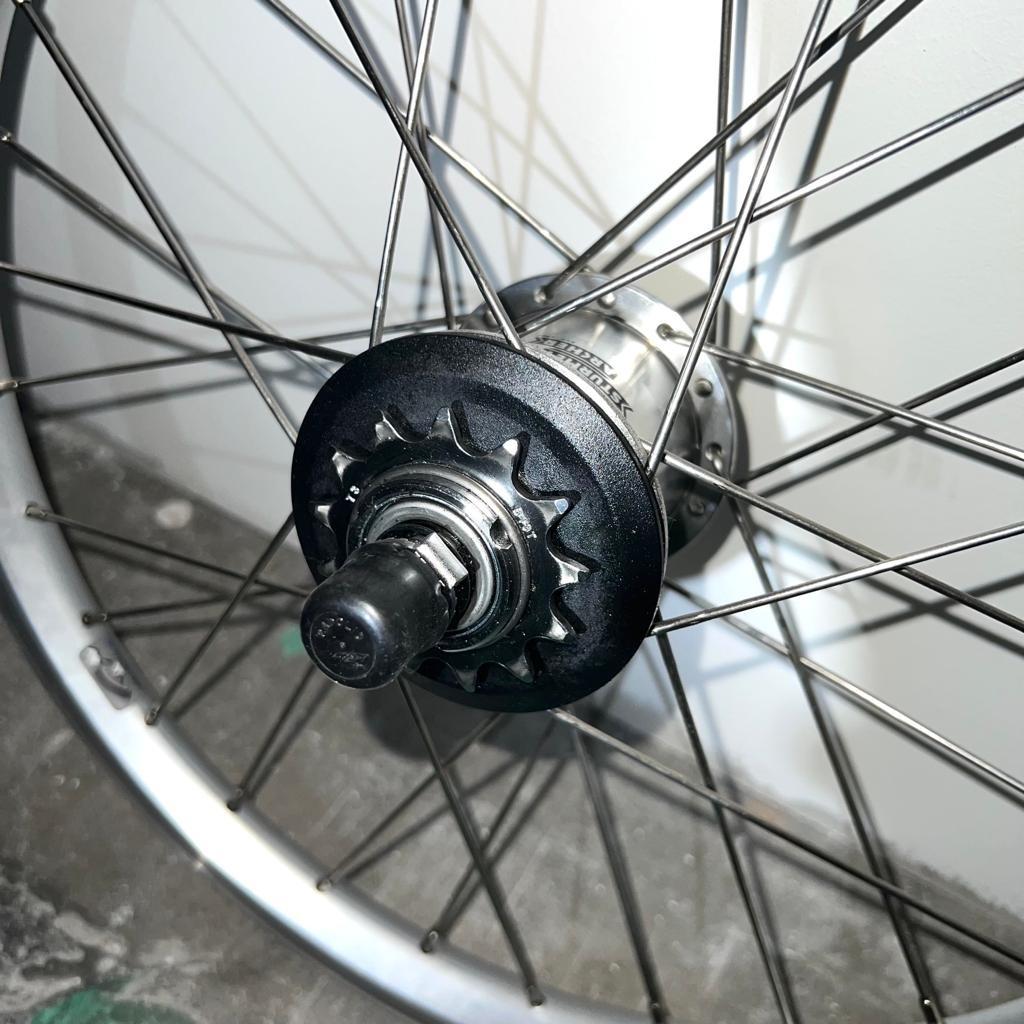 Brompton 3 Speed Wheelset (Silver) with Sturmey Archer 3 speed internal