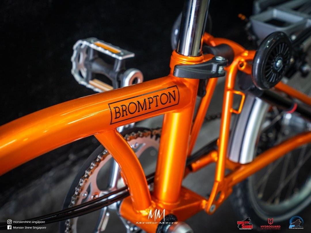 Brompton paint top