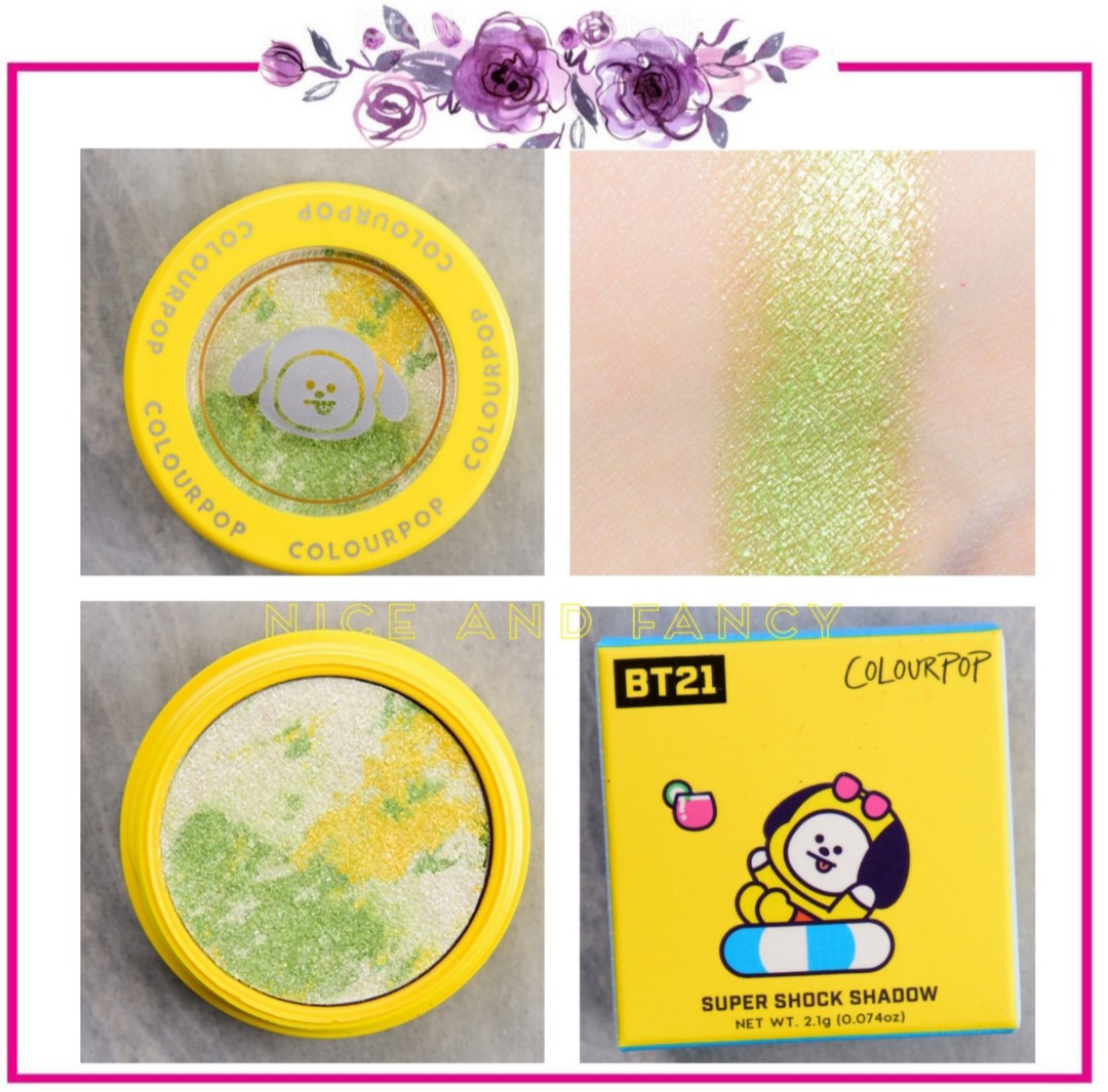 BT21 x Colourpop Chimmy Super Shock Shadow, Beauty & Personal Care, Face,  Makeup on Carousell