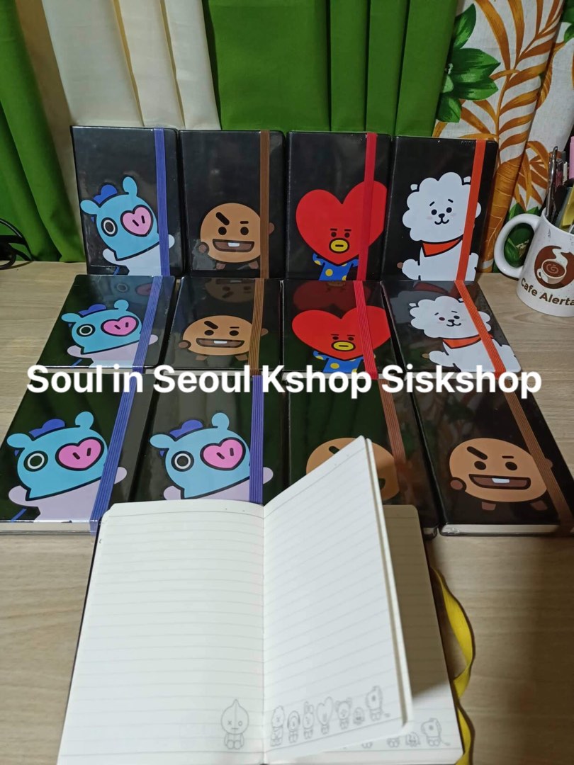BT21 x Monopoly The Notebook, Hobbies & Toys, Memorabilia ...
