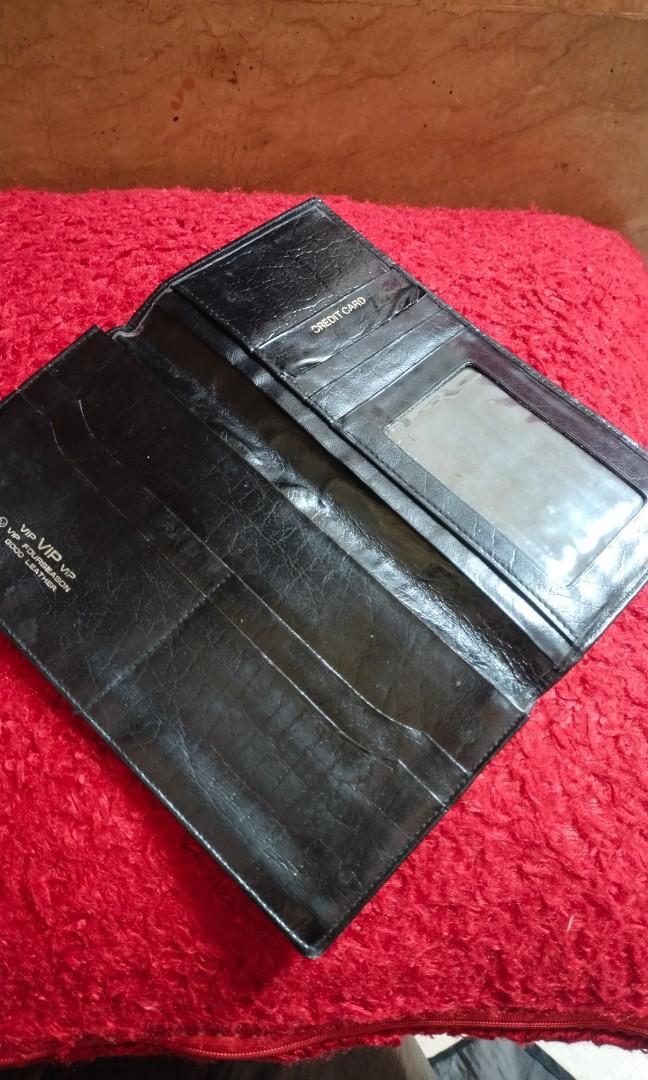 BUFFALO SKIN GENUINE LEATHER LONG WALLET FOR MEN, Men's Fashion