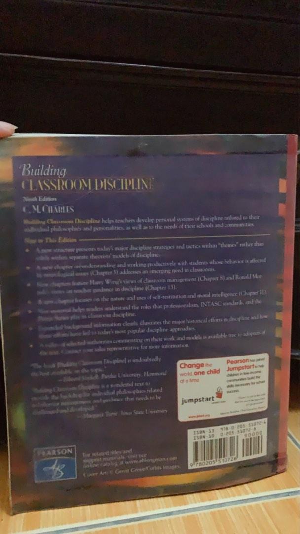 Building Classroom Discipline 9th Edition (2008), Hobbies & Toys, Books