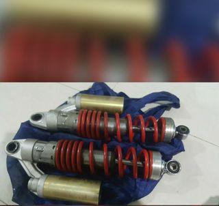 Cb400 showa with e2 progressive spring