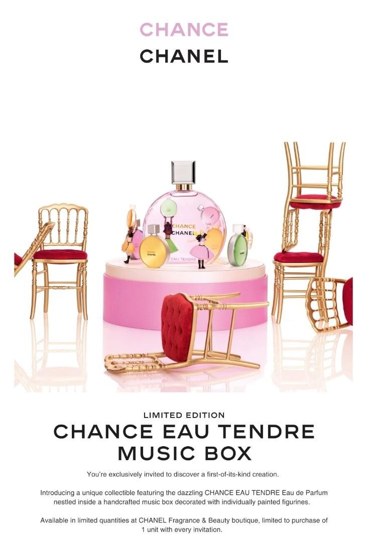 Chanel Eau Tendre Music Box, Beauty & Personal Care, Fragrance