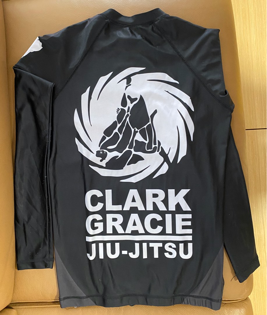 Clark Gracie Rashguard BJJ Brazilian Jiu Jitsu grappling wrestling