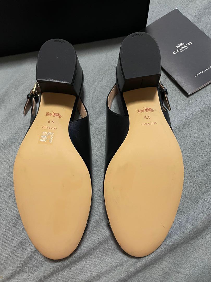 Coach Erica Coach Erica Slingback, Women's Fashion, Footwear, Heels on Carousell