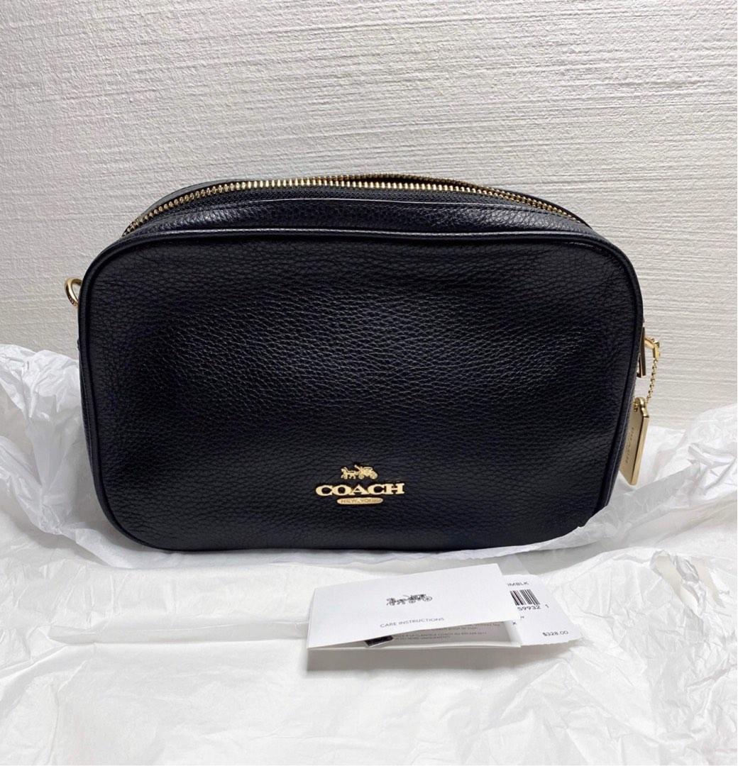 Coach, Bags, Nwot Coach Jes Crossbody Double Zipper Black New Unused  Perfect For 223
