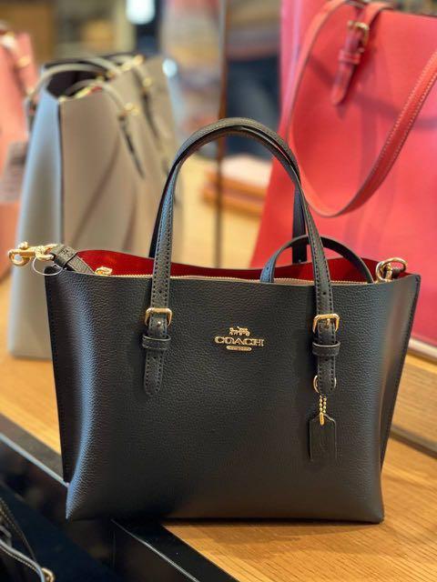 Oxblood coach purse outlet