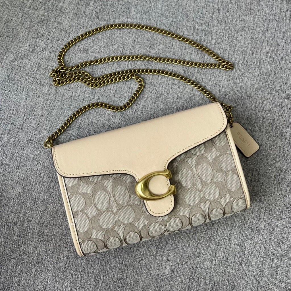 Coach tabby sales wallet on chain