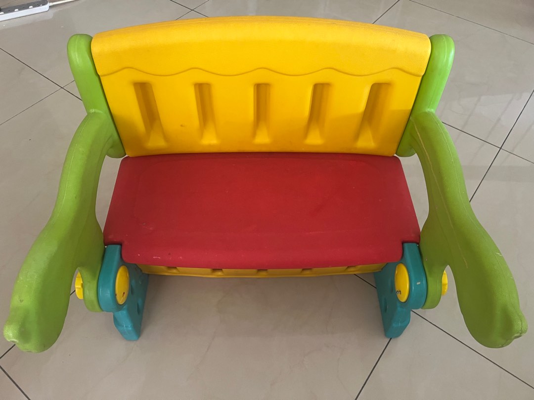 Toddler Table Chair Storage 3 in 1, Babies & Kids, Baby Nursery & Kids