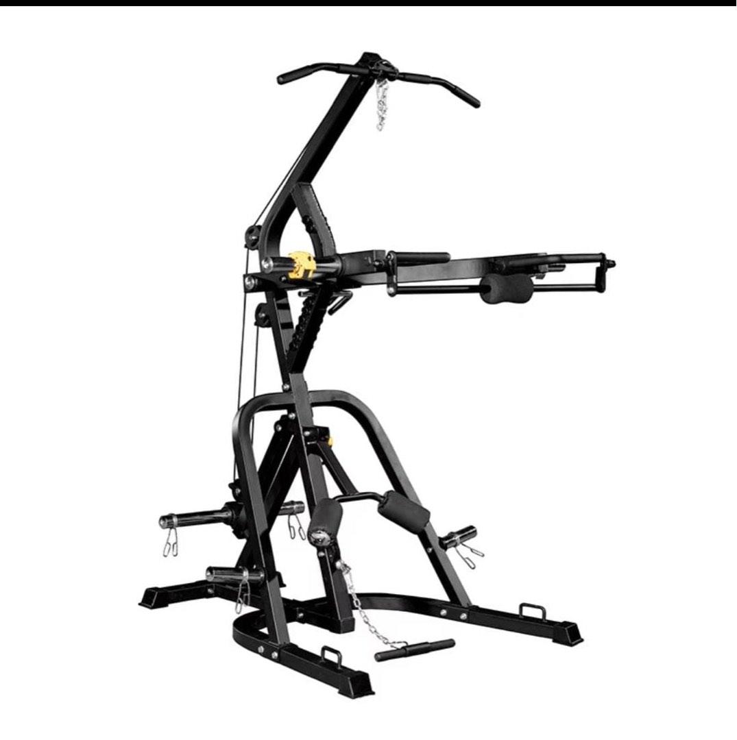 Compact gym equipment