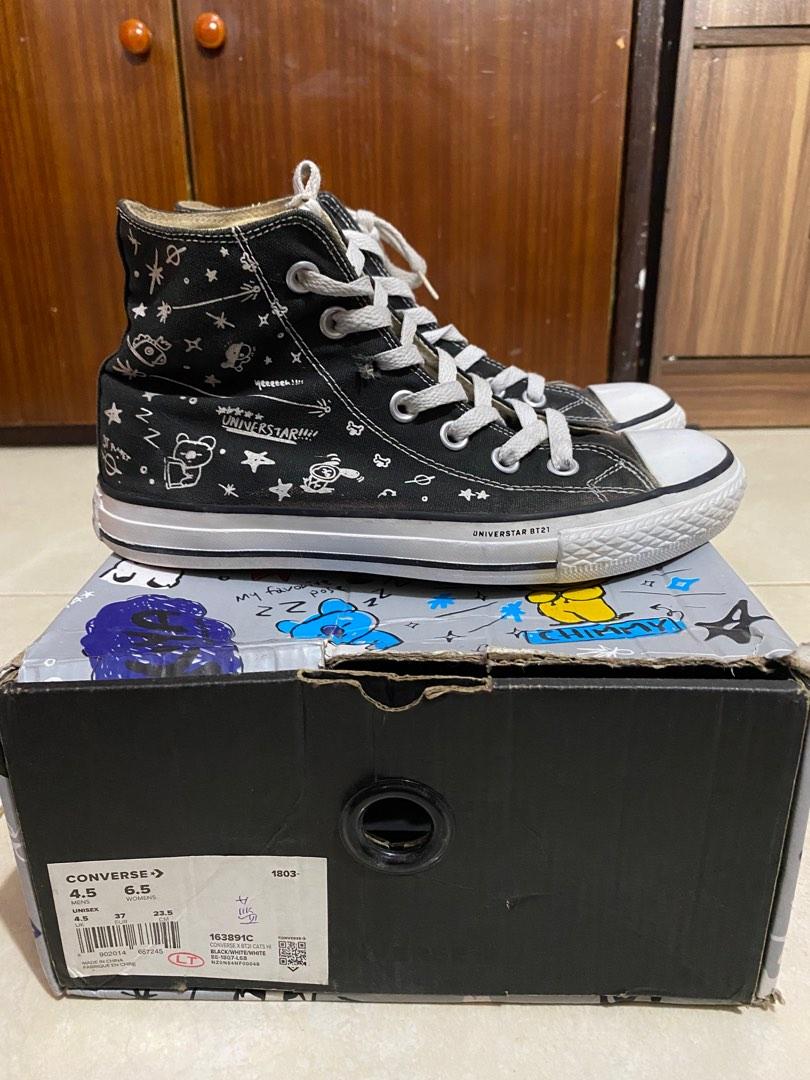 converse x bt21 Fesyen Wanita Sepatu di Carousell