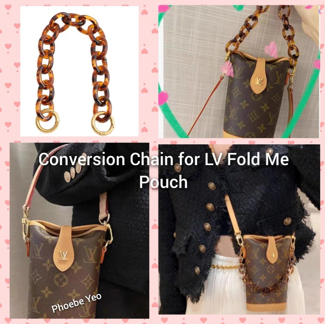 Lv toiletry bag chain and strap, Luxury, Accessories on Carousell