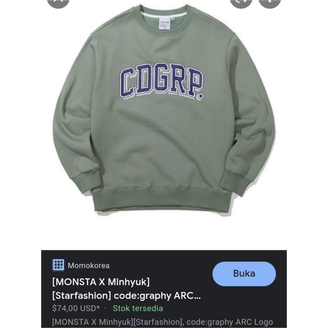 MONSTA X Minhyuk][Starfashion] code:graphy ARC Logo Crewneck - KK