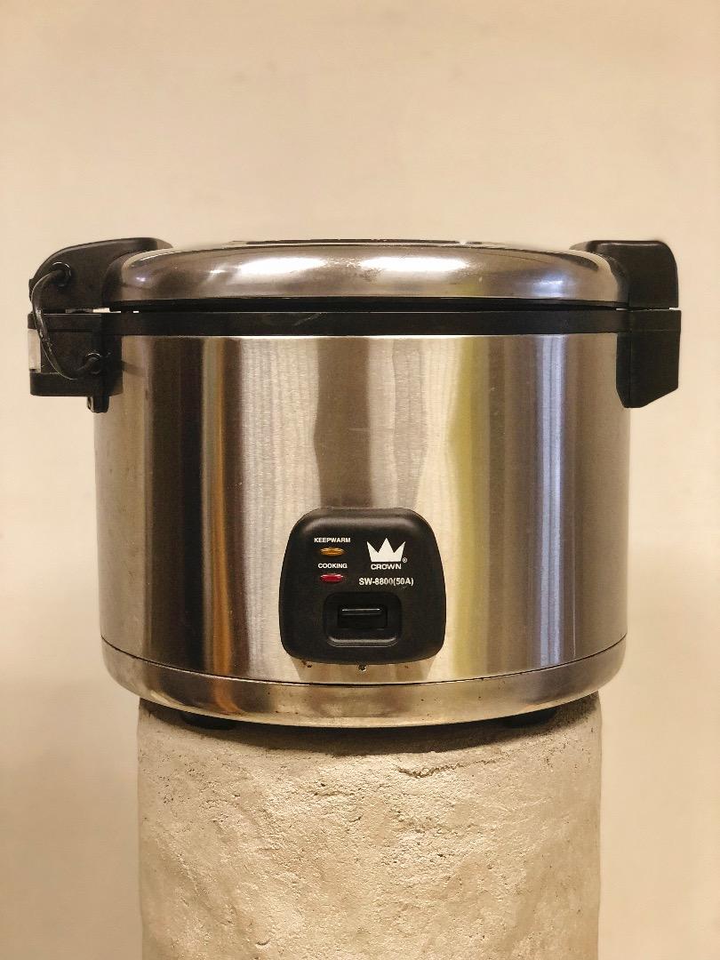 CROWN 8 Litres Keep Warm Rice Cooker SW8800, TV & Home Appliances, Kitchen Appliances, Cookers