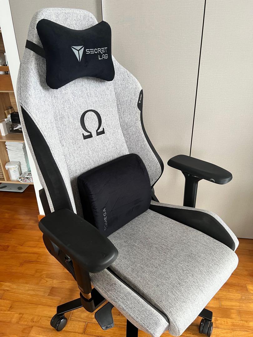DEEP CLEANED Secretlab Omega 2020 Cookies Cream Gaming Chair Furniture Home Living Furniture Chairs on Carousell